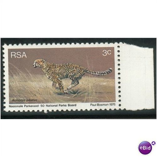 South Africa 1976 - SG 404 - 3c Cheetah MNH