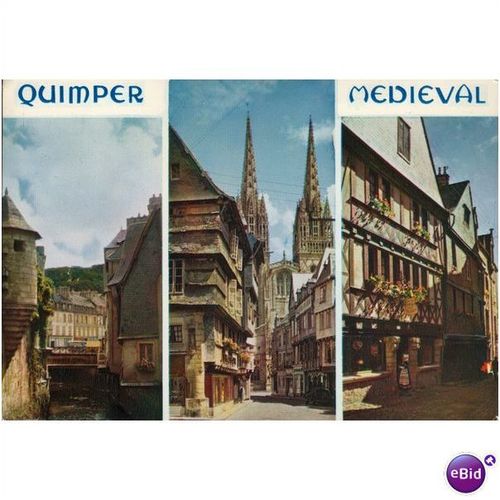 France Postcard 1985 - Quimper Medieval