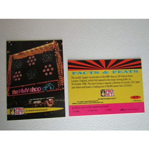 Pro Set 1992 Guinness Book of Records Trade Cards Card Variants (eb2)