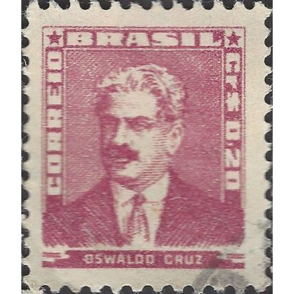 BRAZIL, Oswaldo Cruz, red 1954, 0.20cruz