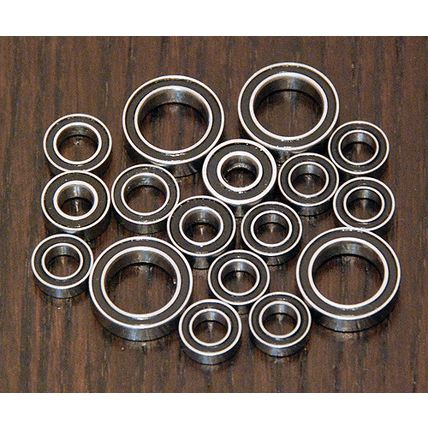 (17pcs) TAMIYA TB EVOLUTION 5 (V) Rubber Sealed Ball Bearing Set