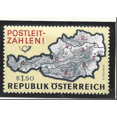 Austria Stamp Scott #756, Mint Hinged