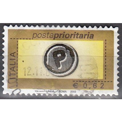 Italia 2002 Michel 2804I O Cote (2006) 1.30 € Timbre prior Cachet rond