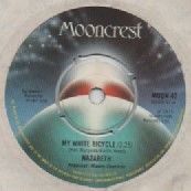 Nazareth - My white bicycle / Miss Misery 1975 7" single vinyl record MOON47