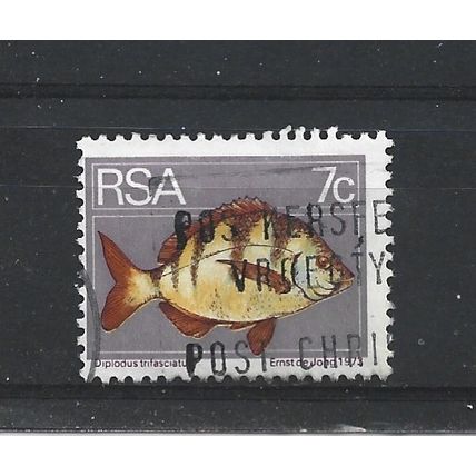 SouthAfrica.SG354 7c Bontrok Seabream.Fine Used.Sep25q
