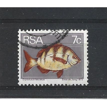 SouthAfrica.SG354 7c Bontrok Seabream.Fine Used.Sep25t