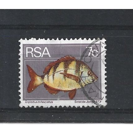 SouthAfrica.SG354 7c Bontrok Seabream.Fine Used.Sep25u