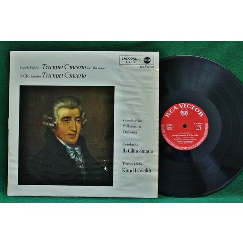 Knud Hovaldt, Trumpet/Glindemann - Haydn/Glinemann Trumpet Con. - LM 9956-C - NM