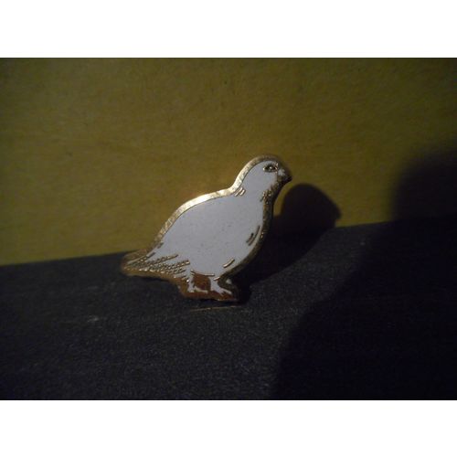 White Bird Lapel Pin