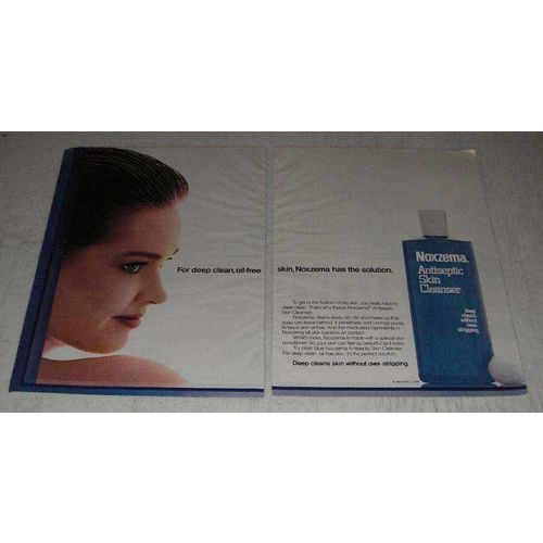 1983 Noxzema Antiseptic Skin Cleanser Ad