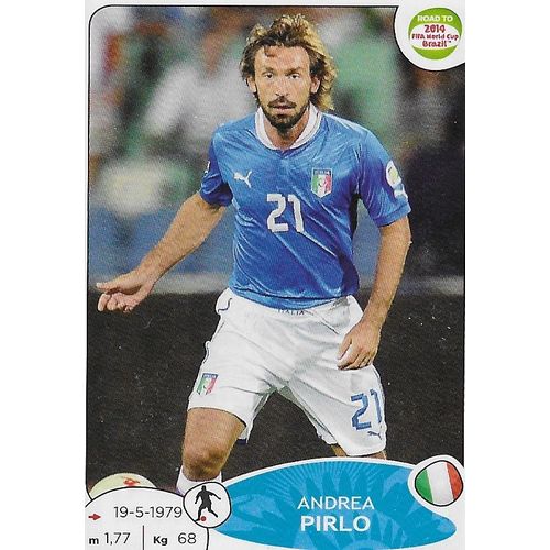Panini's Road to FIFA World Cup Brazil 2014 Stickers: No.29 - Pirlo