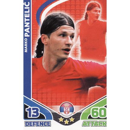 Match Attax World Cup 2010 Marko Pantelic Serbia