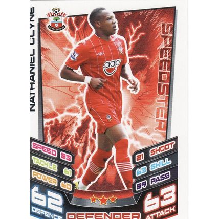 Match Attax 2012/2013 225 Nathaniel Clyne Southampton