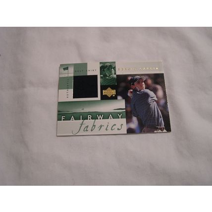 Sergio Garcia 2002 Upper Deck FAIRWAY FABRICS-AUTHENTIC GOLF SHIRT-SG-FF