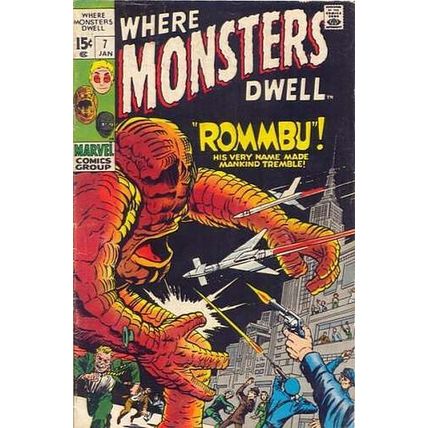 Where Monsters Dwell (Vol 1) # 007 VFN- AMERICAN COMICS