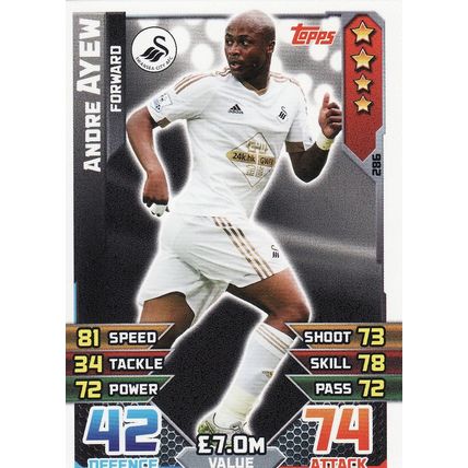 Match Attax 2015/2016 286 Andre Ayew Swansea City