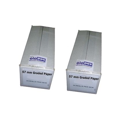 Till Rolls to Fit Casio 120CR 130CR 160CR 240CR Cash Register - 40 Rolls
