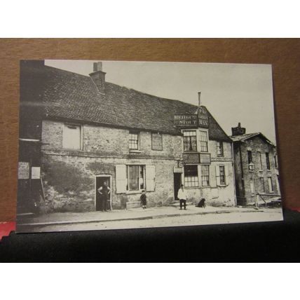 THE GREEN MAN PUB, in 1879 MUSWELL HILL, HARINGEY, LONDON . modern postcard. =