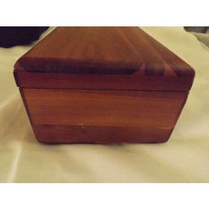 Lane Mini-Cedar Chest E. J. Korvette Furniture Centers 1966 Graduation Souvenir