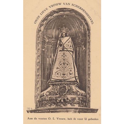 Albert Isabelle Notre Dame Du Montaigu Scherpenheuvel Religious Postcard