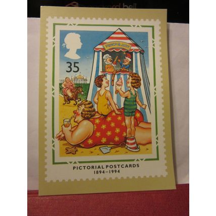 35p SAUCY POSTCARDS issued 1994 by Post office/Royal Mail postcard stamp /