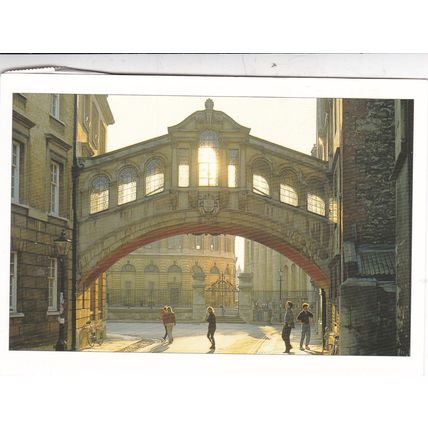 Hertford Bridge Oxford Postcard posted VGC