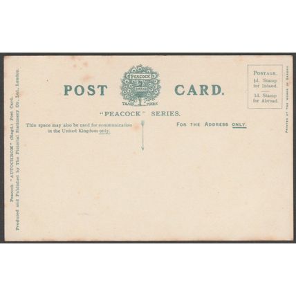 Stream at Castle Horneck, Penzance, Cornwall, c.1905 - Peacock Postcard