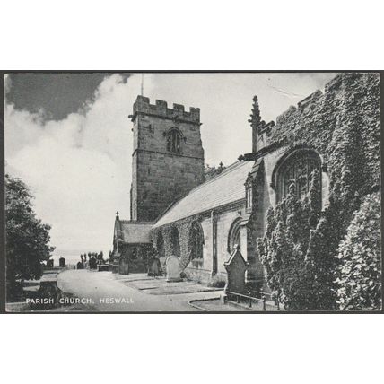 Parish Church, Heswall, Cheshire, c.1920s - Postcard
