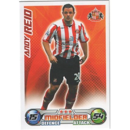 Match Attax 2008/2009 Andy Reid Sunderland