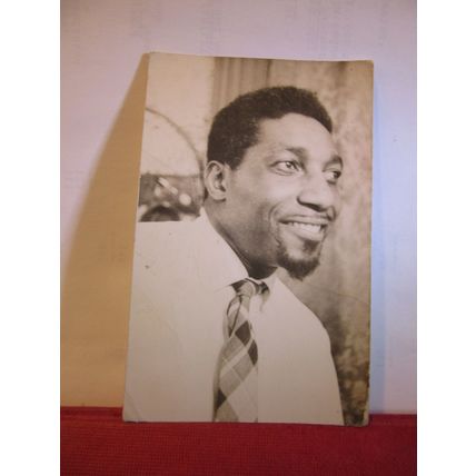 CLIFF S. HALL, THE SPINNERS ..REAL PHOTOGRAPH signed on back =