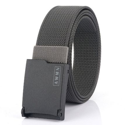Casual men's belt nylon Versatile metal-free inner waist belt for jeans
