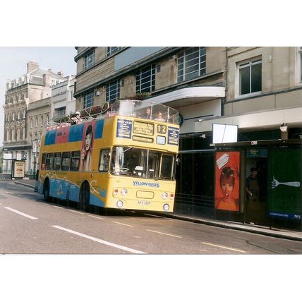 Colour Photograph of Yellow Buses Ltd. - NFX 136P ex. Bournemouth Corporation