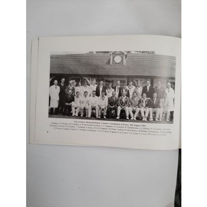 A Potted History of The Gentlemen of Essex Cricket Club 1907-2007 E. Keith Alcoe