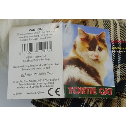 Cat shaped hand or shoulder bag by FAITHFUL FRIENDS COLLECTABLES
