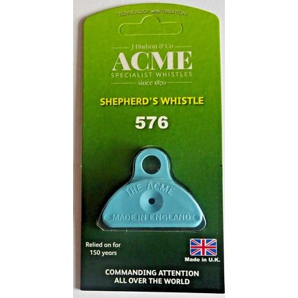 GENUINE ACME 576 SHEPHERDS WHISTLE PLASTIC or SILVER NICKEL PLUS BLACK LANYARDS