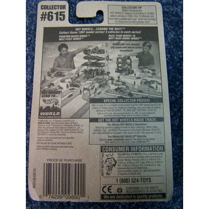 Hot Wheels #615 - Ford XR4Ti