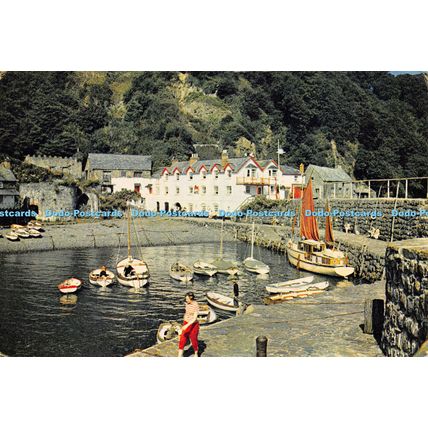 D017759 Clovelly Harbour. Devon. Dixon. 1965