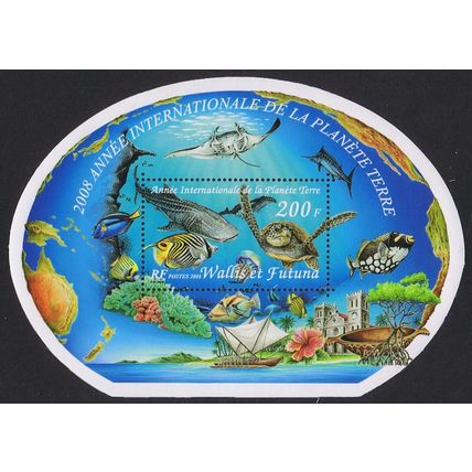 Wallis and Futuna Planet Earth MS 2008 MNH SG#MS935 MI#Block 22
