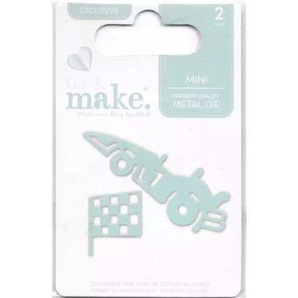 Cut & Make. Racing Car Die Set. Die Cutting Cardmaking Scrapbooking Crafts