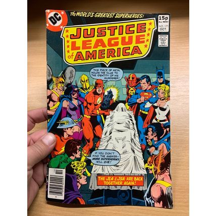 DC COMICS JUSTICE LEAGUE OF AMERICA #171 OCT 1979 (VFN+) COMIC (LL)