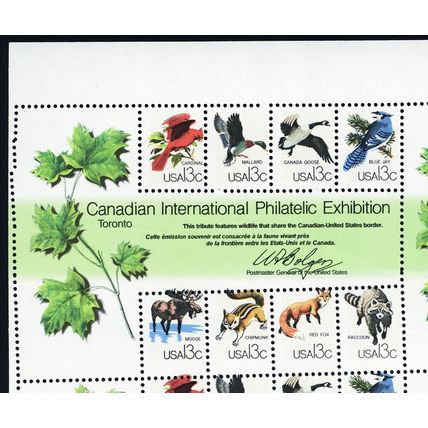 1757a, MNH 13¢ Sheet - Paper Fold Created A Remarkable Error * Stuart Katz