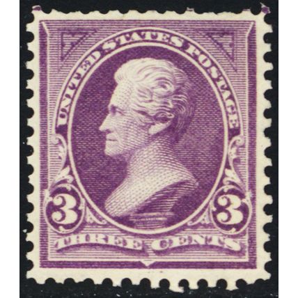 268, Mint VF NH 3¢ - SCV $115 * Stuart Katz