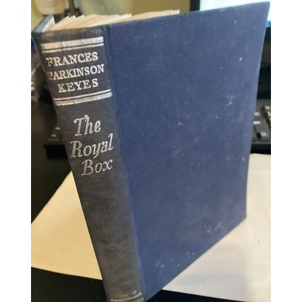 The Royal Box - Keyes - Hardcover Book - 1954- Blue