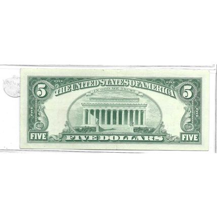 1953-A US Red seal $2.00 Bill UNC