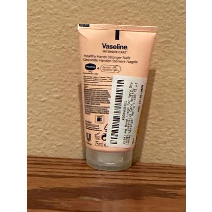 Vaseline Healthy Hands Stronger Nails Cream 75 ml Intensive Care for Dry Hands