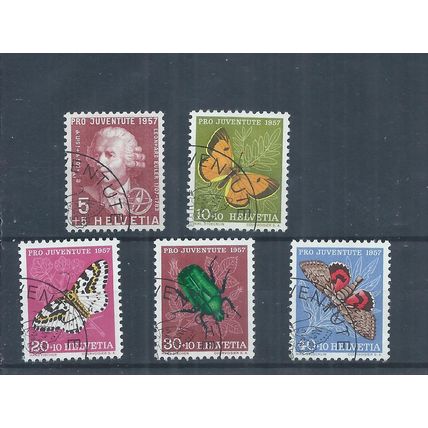 Switzerland stamps. 1957 Pro Juventute used (AL996)