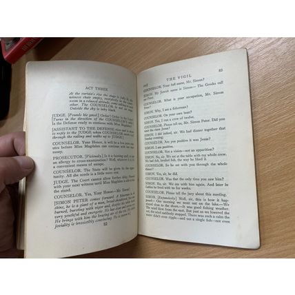 1949 "THE VIRGIL" LADISLAS FODOR SAMUEL FRENCH PLAY PAPERBACK BOOK (P2)