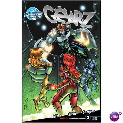 Gearz (2008) #2 Bluewater Comics Dan Rafter