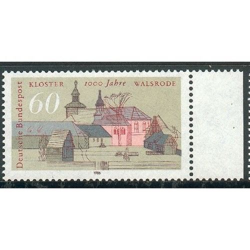 Germany 1986 - SG2126 - Millenary of Walsrode - monastery (unused)