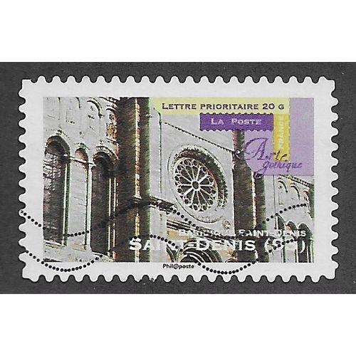 FRA 2011 (58c) 'GOTHIC ART - SAINT-DENIS 93' FINE USED (EBID57-591)